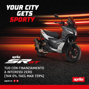 NUOVO APRILIA SR GT