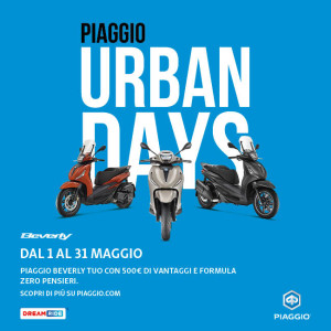 PIAGGIO URBAN DAYS BEVERLY