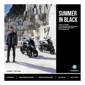 PIAGGIO SUMMER IN BLACK