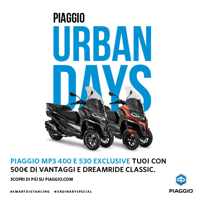 PIAGGIO URBAN DAYS MP3 400 530 NEW