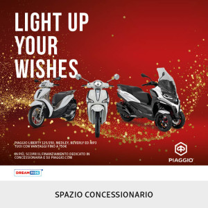 Promo Gamma Piaggio Christmas DEM