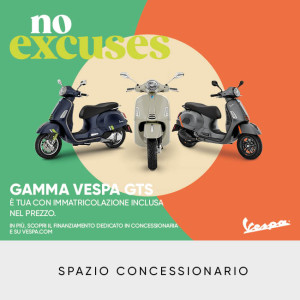 Vespa No Excuse GTS DEM