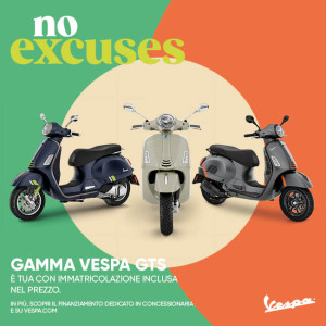 Promo Vespa GTS