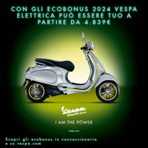 Promo Vespa electric