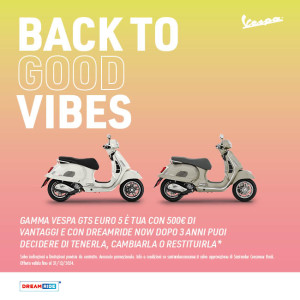 PROMO GAMMA VESPA GTS