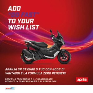 PROMO XMAS APRILIA SR GT