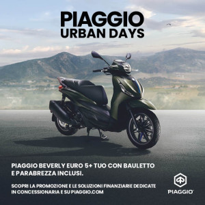 PIAGGIO URBAN DAYS PROMO BEVERLY