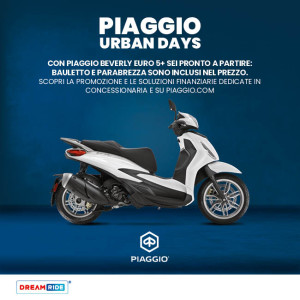 PIAGGIO URBAN DAYS PROMO BEVERLY