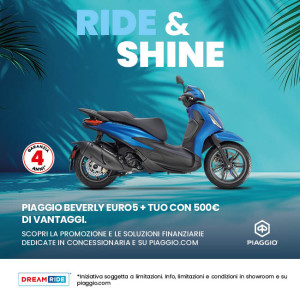 PIAGGIO RIDE & SHINE BEVERLY