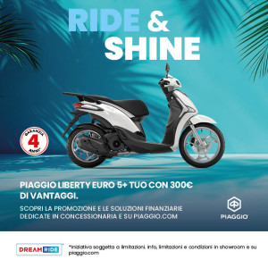 PIAGGIO RIDE & SHINE LIBERTY