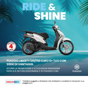 PIAGGIO RIDE & SHINE LIBERTY