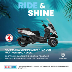 PIAGGIO RIDE & SHINE MP3