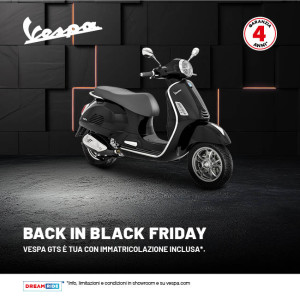 PROMO BLACK FRIDAY VESPA GTS