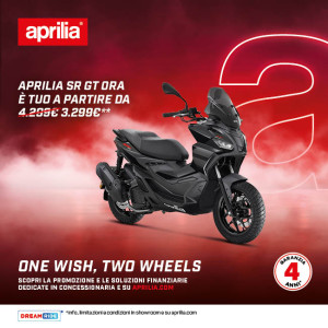 PROMO CHRISTMAS APRILIA SR GT