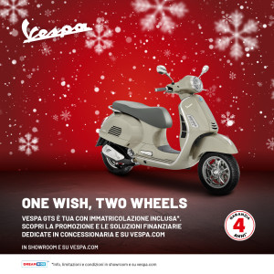 PROMO CHRISTMAS VESPA GTS