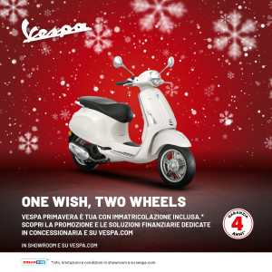 PROMO CHRISTMAS VESPA PRIMAVERA